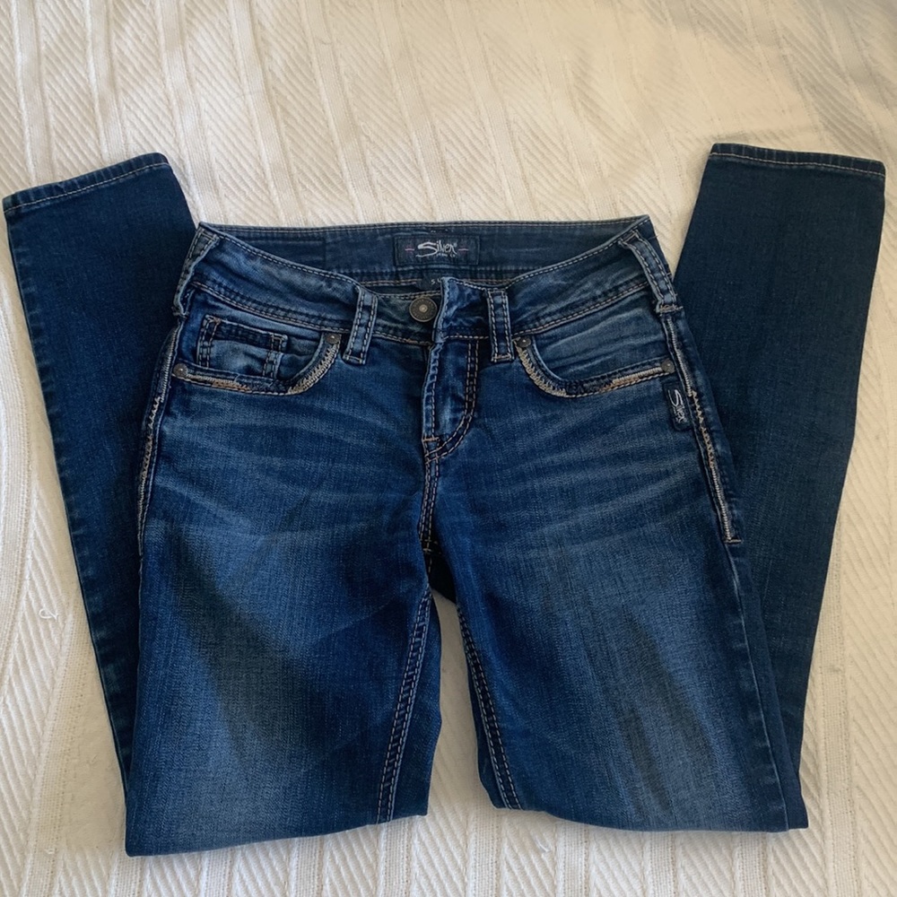 Silver Jeans Co Low-Rise Jeans